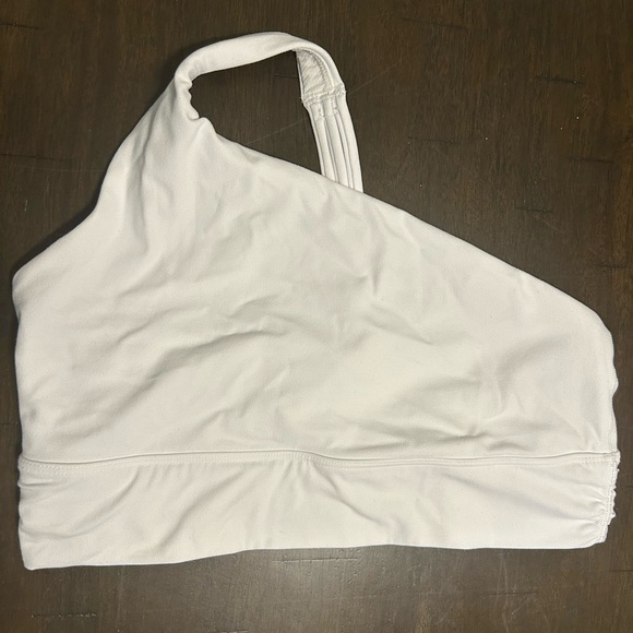 Athleta Other - Athleta White One-Shoulder Bra